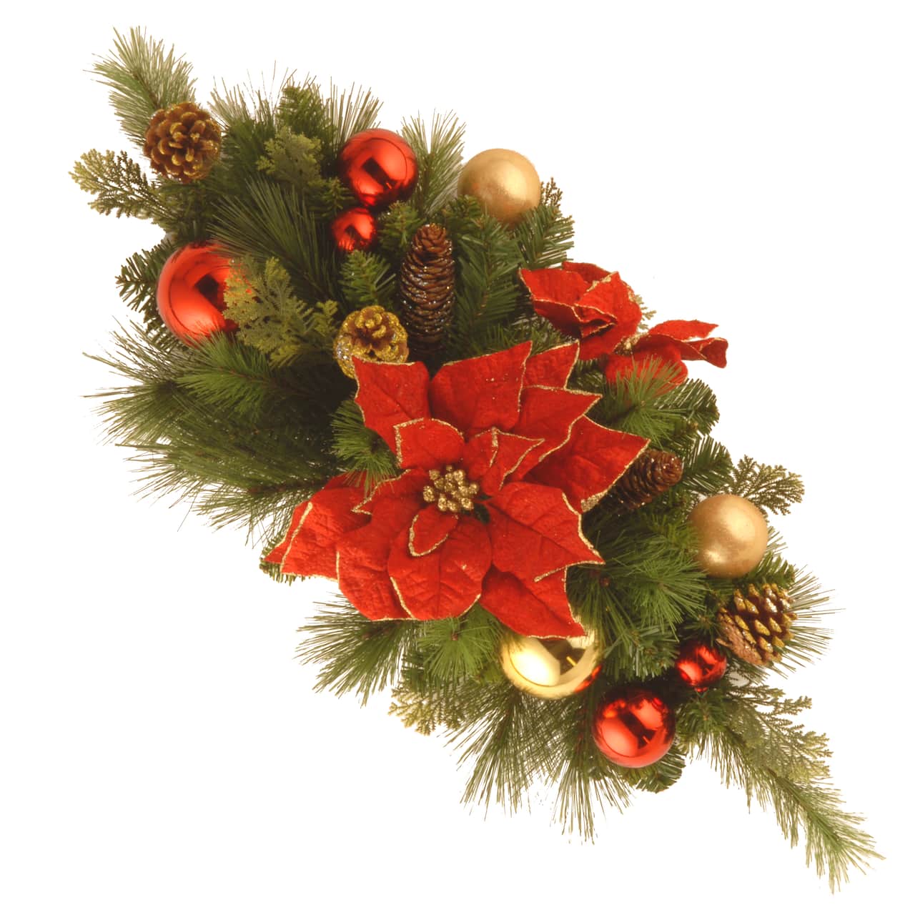 30&#x22; Decorative Collection Home For The Holidays Centerpiece